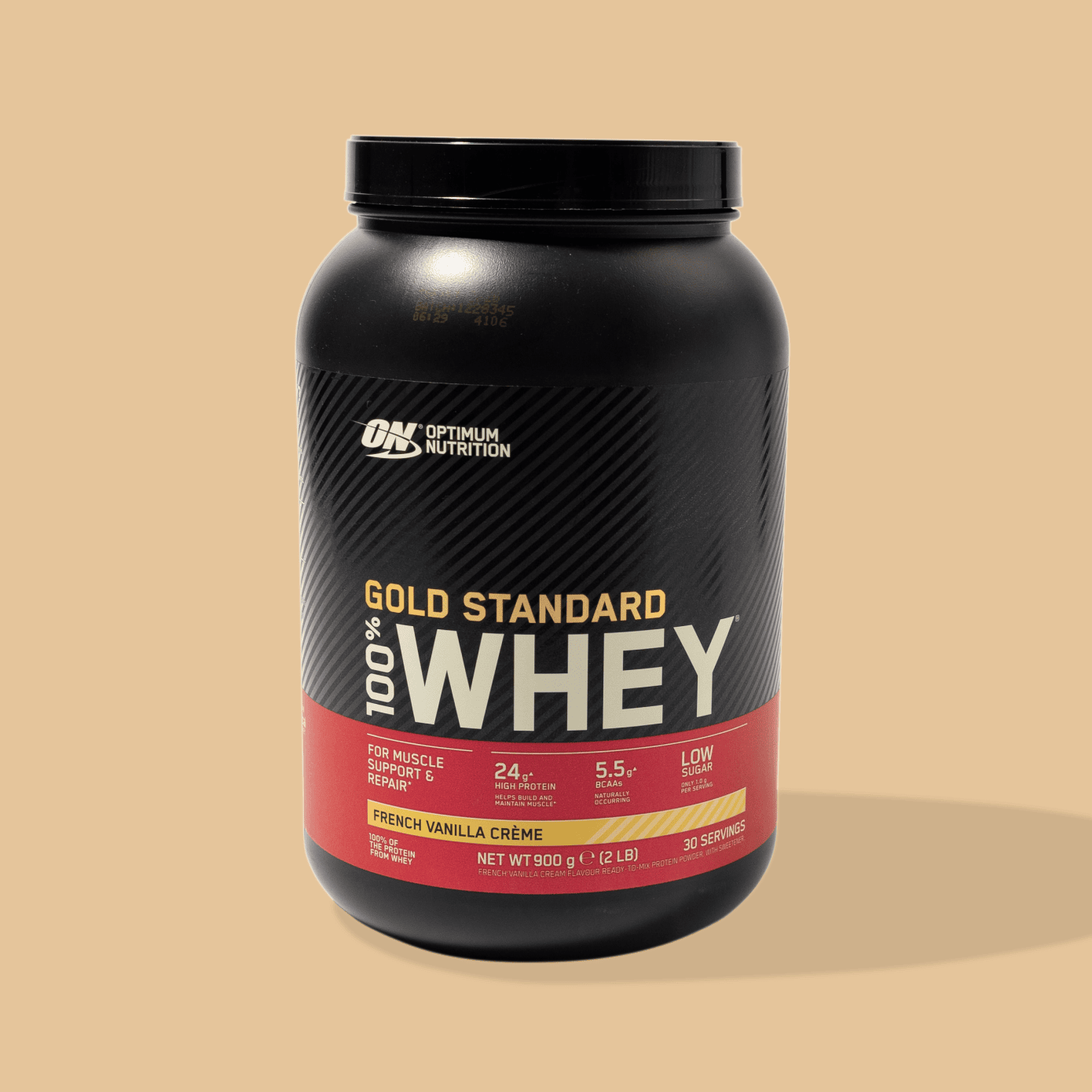 ON Gold Standard 100% Whey Protein Powder - French Vanilla 900g