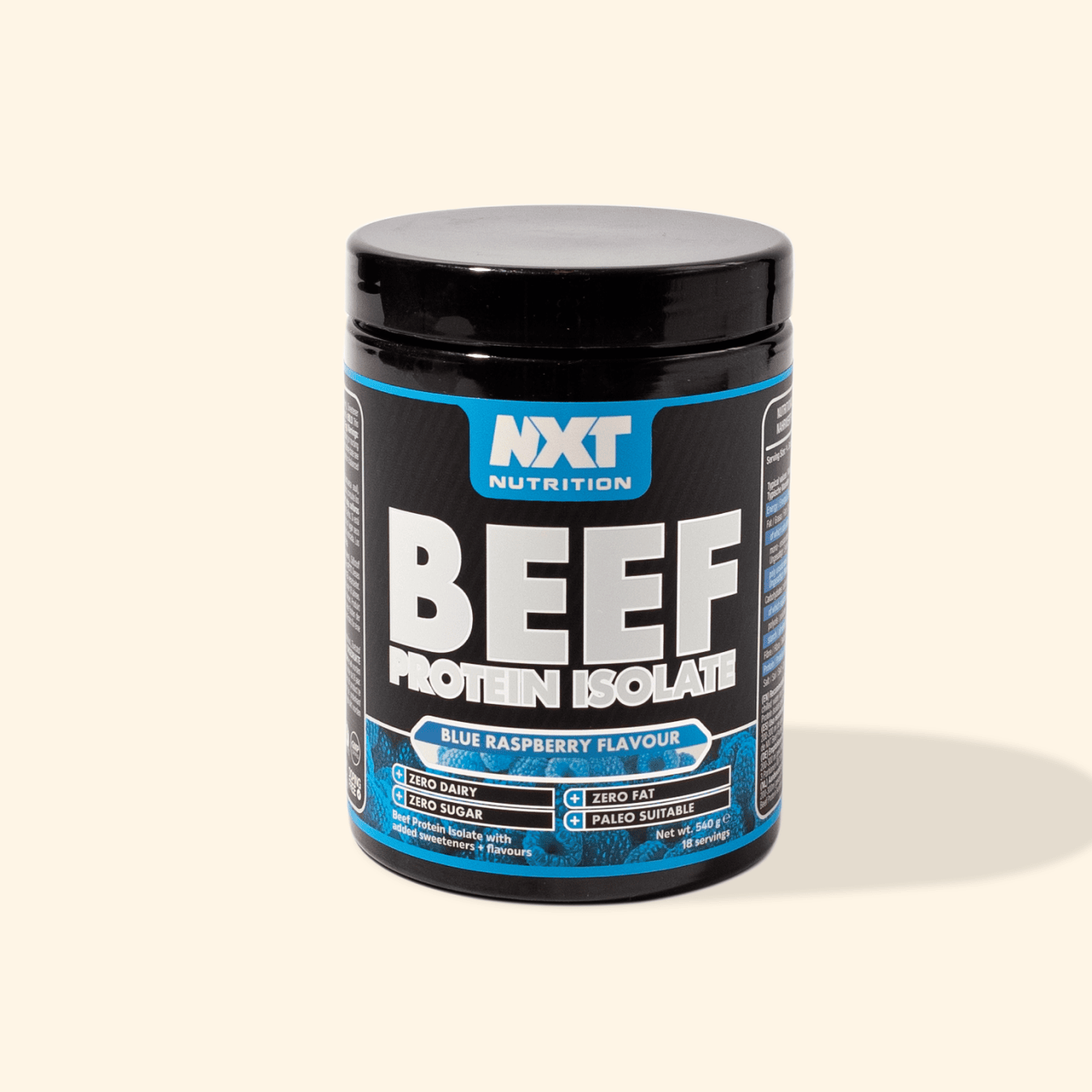 NXT Beef Protein Isolate 540g - Blue Raspberry