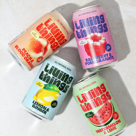 Living Things Prebiotic Soda Mixed 4 x 330ml