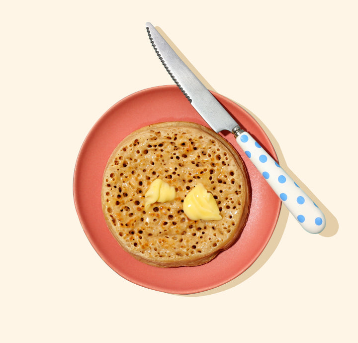 High Protein Giant Crumpet