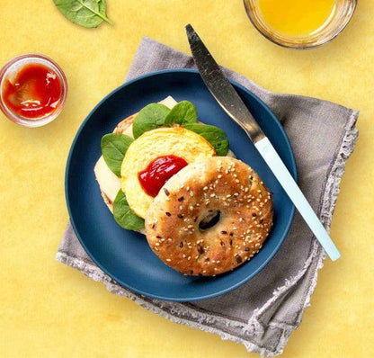 High Protein Chicken Breakfast Bagel - Muscle Foods